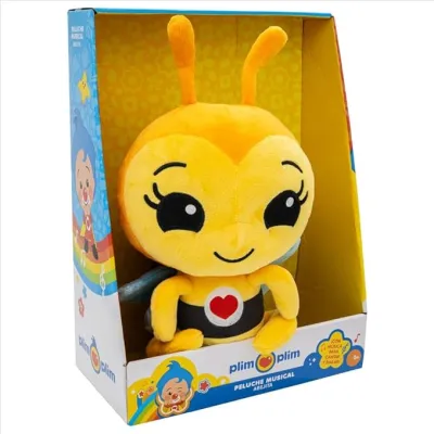 PELUCHE MUSICAL LA ABEJITA PLIM PLIM PL85016