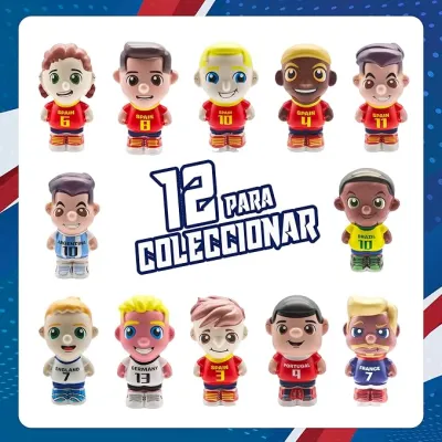 FIGURA SQUISHY PERSONAJE FUTBOL MUNDIAL 64499003