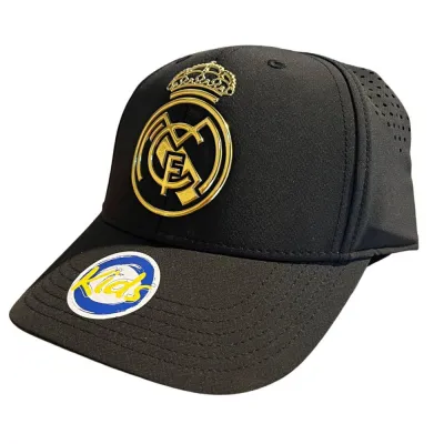 GORRA REAL MADRID JUNIOR NEGRA 23597