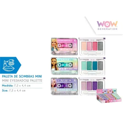 PALETA DE SOMBRAS CASETTE WOW00176
