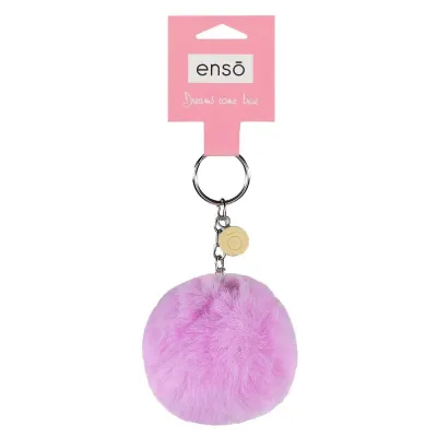 LLAVERO ENSO POMPON LILA 9740228