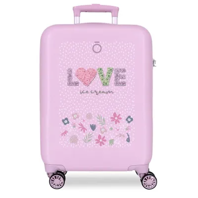 MALETA ENSO CABINA LEVE ICE CREAM LILA 73016