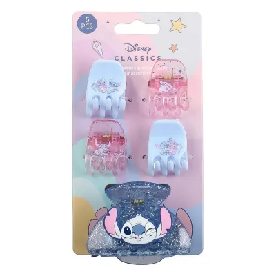 SET 5 PINZAS DE PELO STITCH 2500003685