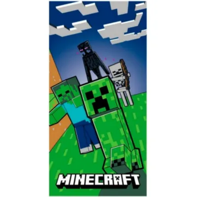 TOALLA MICROFIBRA MINECRAFT 70X140 70213