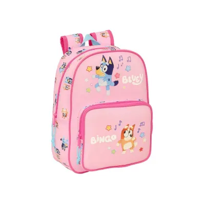 MOCHILA BLUEY  ROSA 34CM 612634185