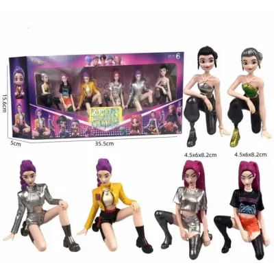 PACK 6 MUÑECA K-POP 55220