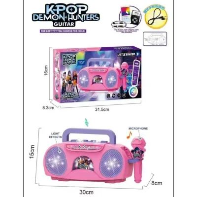 CASETTE CON MICROFONO K-POP 87777