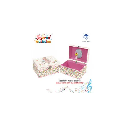 JOYERO MUSICAL FLORES GIRL JK-5227
