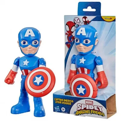 FIGURA SPIDEY CAPITAN AMERICA G2461