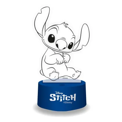 LAMPARA LED EFECTO 3D STITCH WD17891