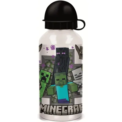 BOTELLA ALUMINIO MINECRAFT 400ML 40454