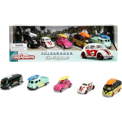 PACK 5 COCHES MAJORETT WOLKSVAGEN 212055008