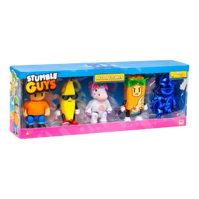 PACK 5 FIGURAS STUMBLE GUYS SG6030