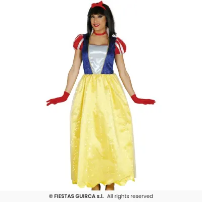 DISFRAZ ADULTO BLANCANIEVES T-M 84588