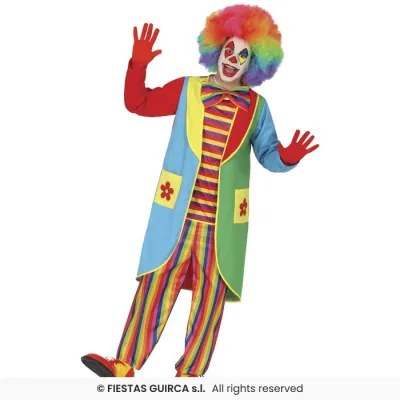DISFRAZ ADULTO PAYASO T-M 89080