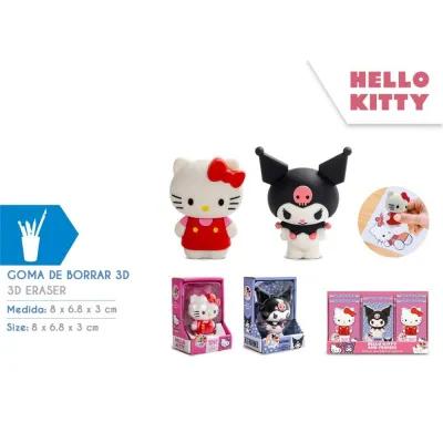 GOMA DE BORRAR 3D HELLO KITTY HK00355