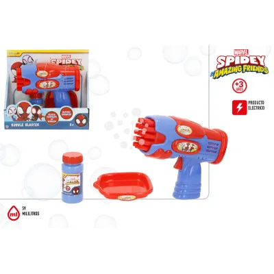 PISTOLA DE POMPAS SPIDEY 39796