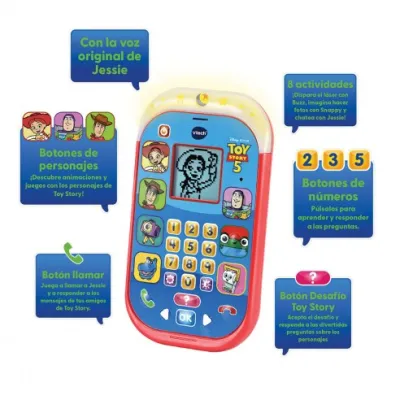 TELEFONO EDUCATIVO TOY STORY 5 80-593522
