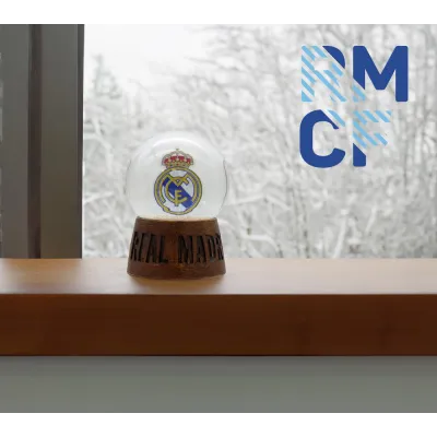 BOLA DE NIEVE REAL MADRID 8X9 CM SB-21-RM
