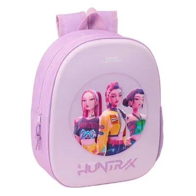 MOCHILA 3D K-POP LILA 30CM 642667890