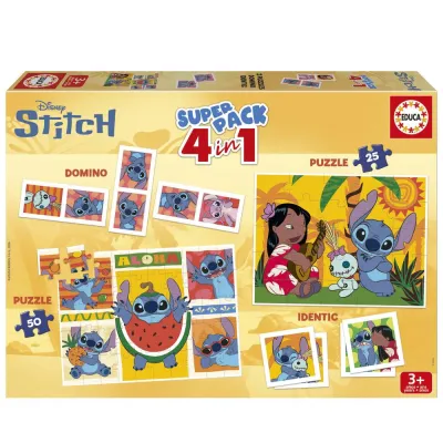 PACK 4 EN 1 STITCH 20474