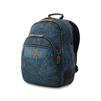 MOCHILA TOTTO GRAFER 44CM MA04ECO002-2526N-5L4