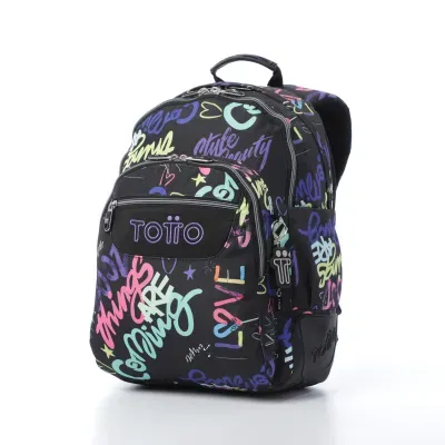 MOCHILA TOTTO LETRY 44CM MA04ECO002-2616N-7EZ