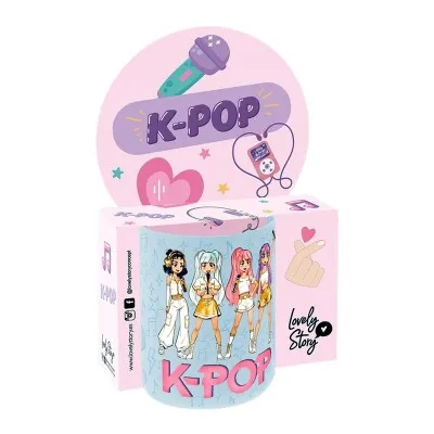 TAZA K-POP AZUL TZ2660AZ