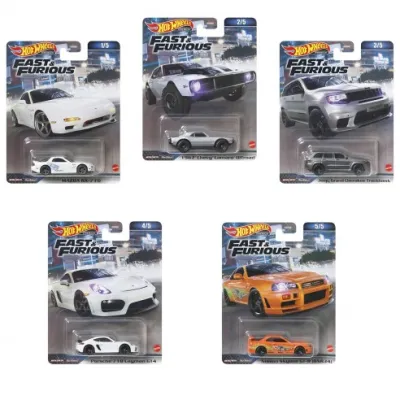 COCHE HOT WHEELS FAST Y FURIOUS HNW46