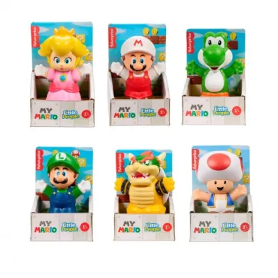 FIGURA MARIO BROS 7CM ALEATORIA  JHG64