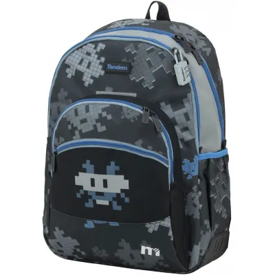 MOCHILA TANDEM PIXEL 44CM 379014
