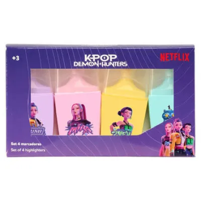 SET 4 SUBRAYADORES K-POP 65457