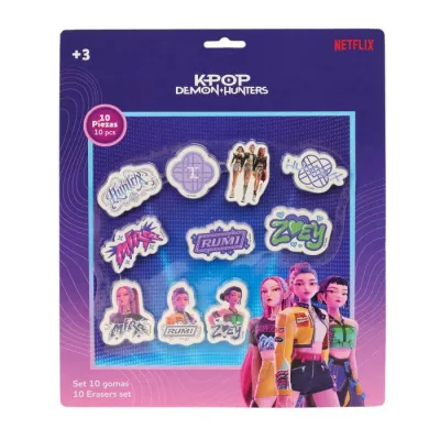 SET 10 GOMAS K-POP 65480