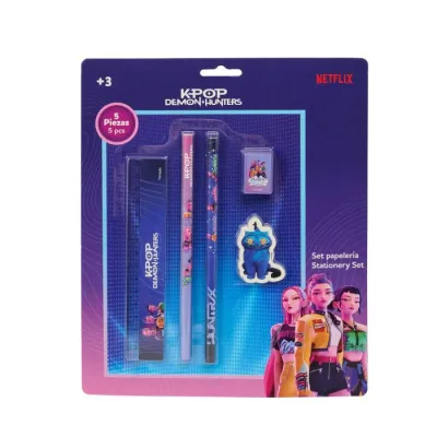 SET PAPELERIA 5 PIEZAS  K-POP 65567