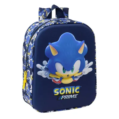 MOCHILA 3D SONIC 27CM 612595011