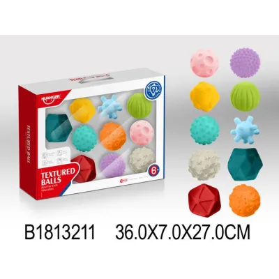 10 PELOTAS SENSORIALES 26153