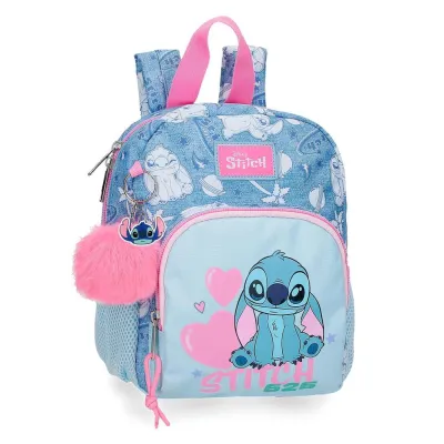 MOCHILA STITCH HEARTS 25CM 3292041