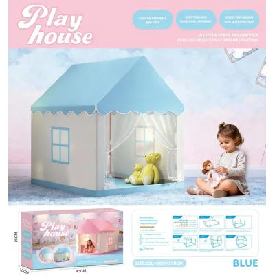 CASITA DE TELA ROSA 120X100X130 26352