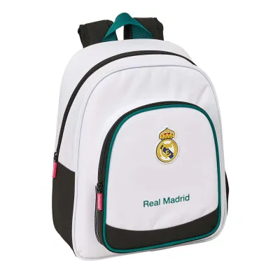 MOCHILA REAL MADRID BLANCA 26-27 34CM 612654006