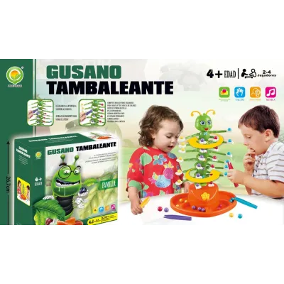 JUEGO GUSANO TEMPBLEQUE 26557