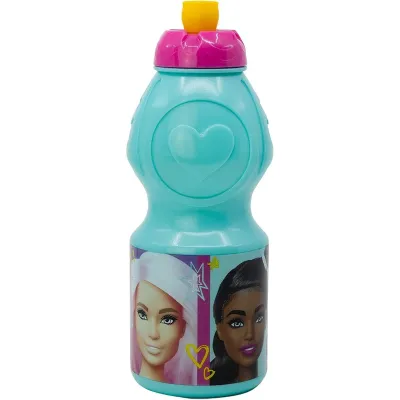 BOTELLA PLASTICO BARBIE 400 ML. 15932