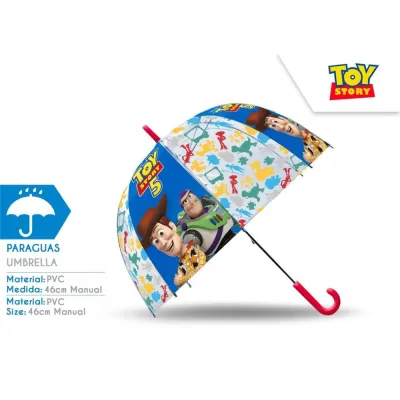 PARAGUAS TRANSPARENTE TOY STORY 46CM TS00009