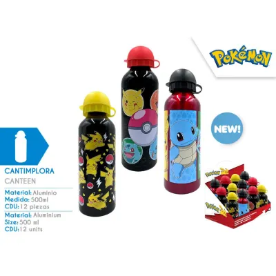 BOTELLA ALUMINIO 500ML ALEATORIA PK00014