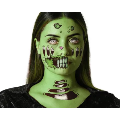 TATUAJES ZOMBIE VERDE 82556