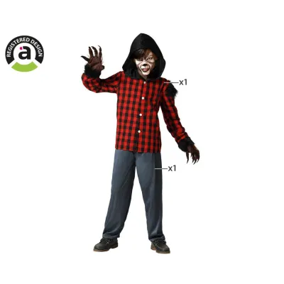 DISFRAZ HOMBRE LOBO T-7-9 80755