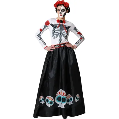DISFRAZ ADULTO CATRINA MEJICANA T-XL 71459
