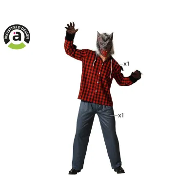 DISFRAZ ADULTO HOMBRE LOBO T-XL 80831