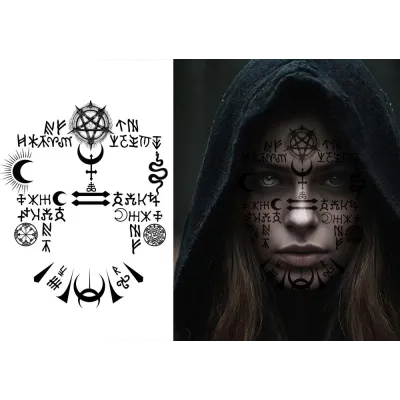 TATUAJES CARA SDATANICA 15946