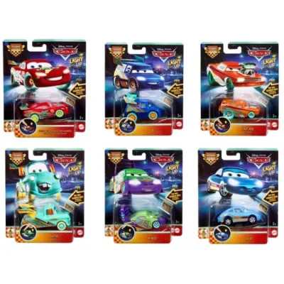 COCHE CARS  LUZ SINGLES ALEATORIO JMT42