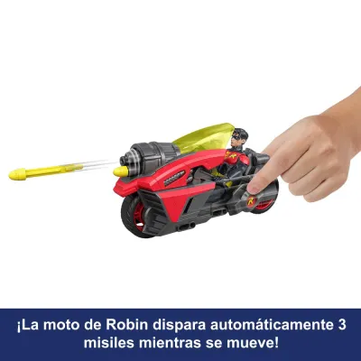 FIGURA ROBIN CON MOTOCICLETA JMD51